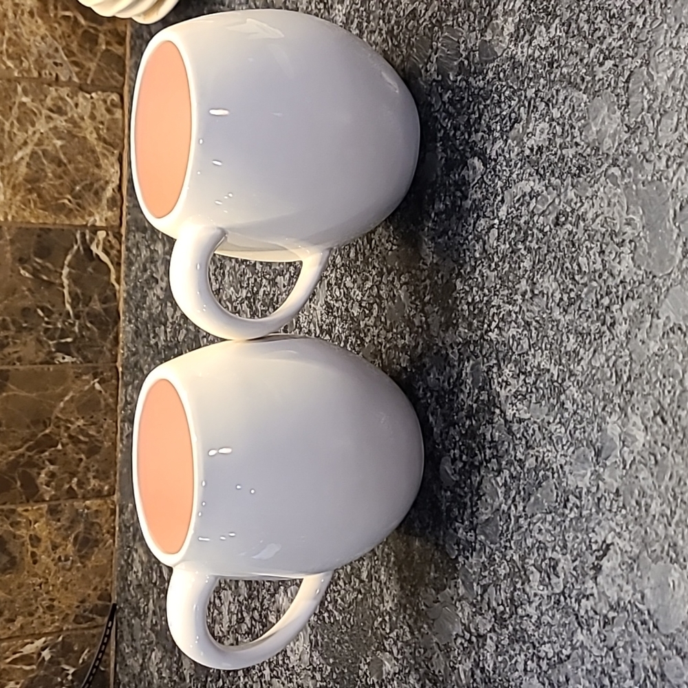 Rae Dunn Hop Bunny mugs, bundle of 2 - Picture 3 of 8